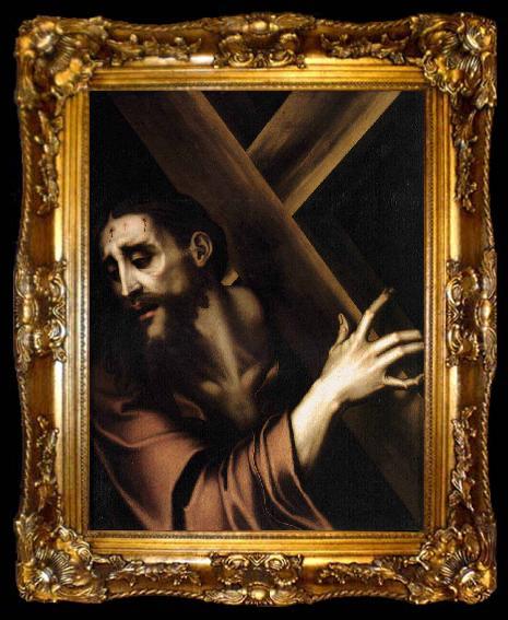 framed  Luis de Morales Christ Carrying the Cross, ta009-2